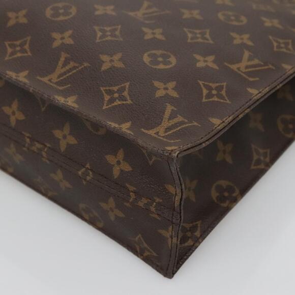 LOUIS VUITTON Monogram Sac Plat Hand Bag M51140 - Picture 15 of 16